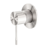 SM36 Opal Cross Hatched Shower / Bath Mixer (80mm Backplate) - Various Colours